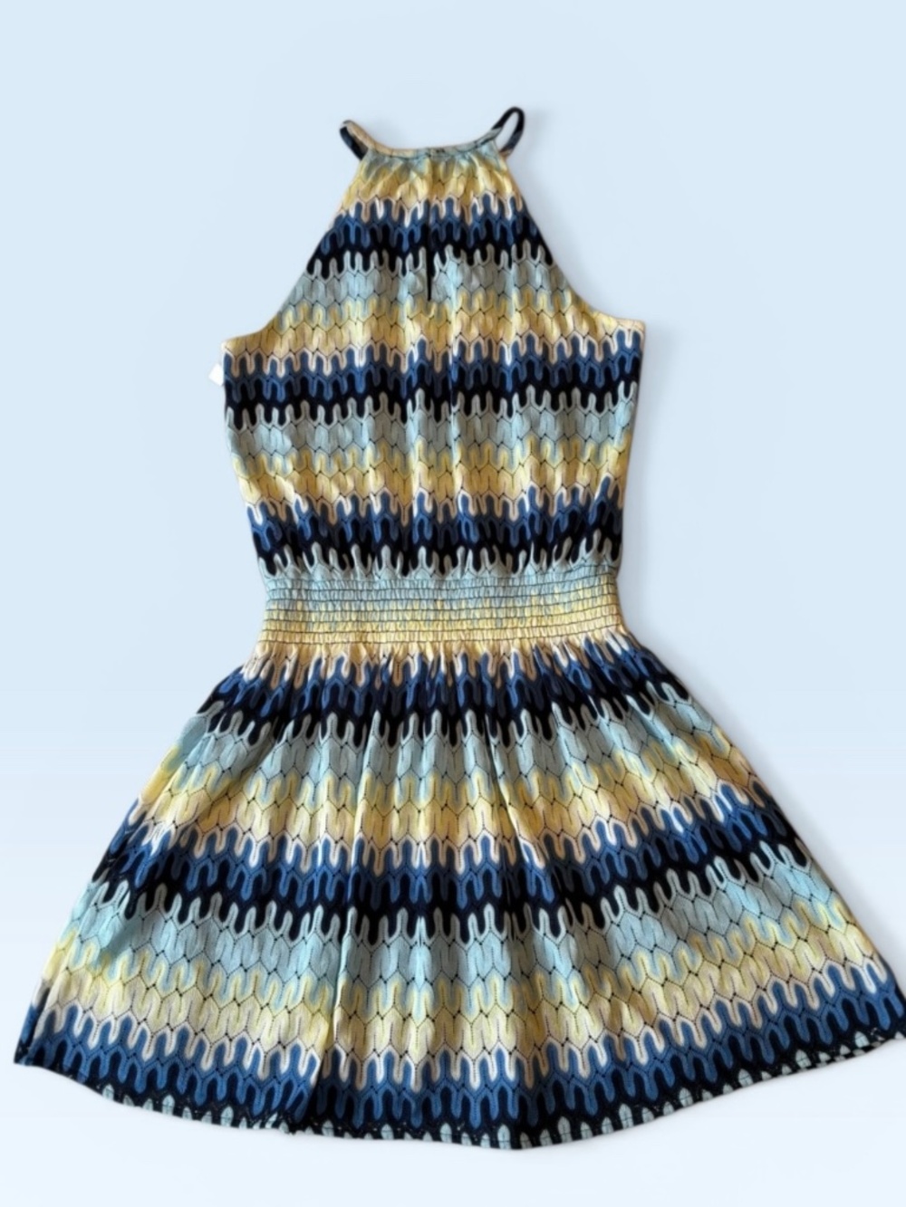 Ramy Brook Dress Leona Halter Mini Dress Size Medium